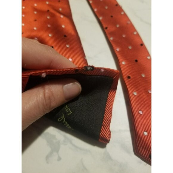 Paul Smith London Red Polkadot Tie - Picture 2 of 12
